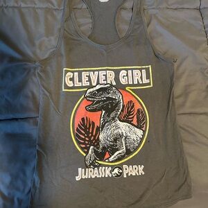Clever Girl Tank Top - Black
